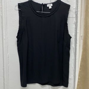 J. Crew blouse | Size 12 | Color Black | 100% polyester | Great condition